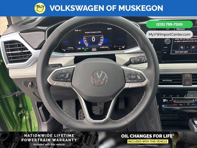 new 2025 Volkswagen Taos car, priced at $32,494