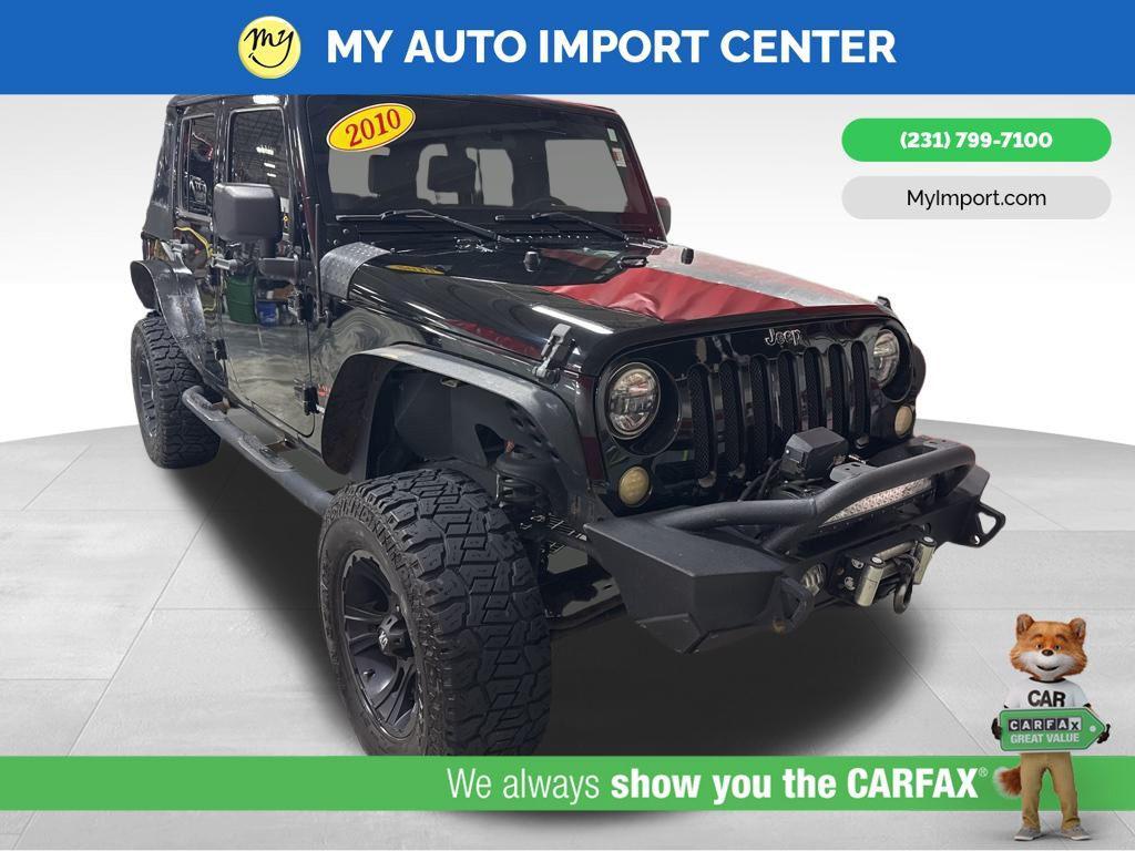 used 2010 Jeep Wrangler Unlimited car, priced at $10,984