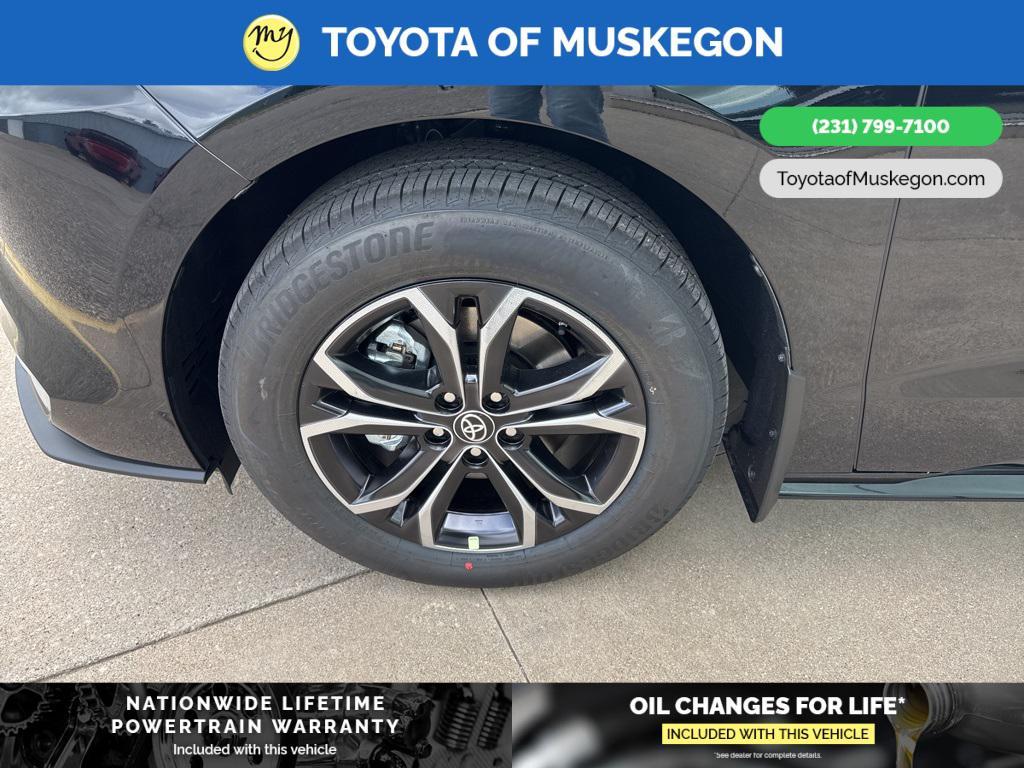 new 2025 Toyota Sienna car, priced at $59,618