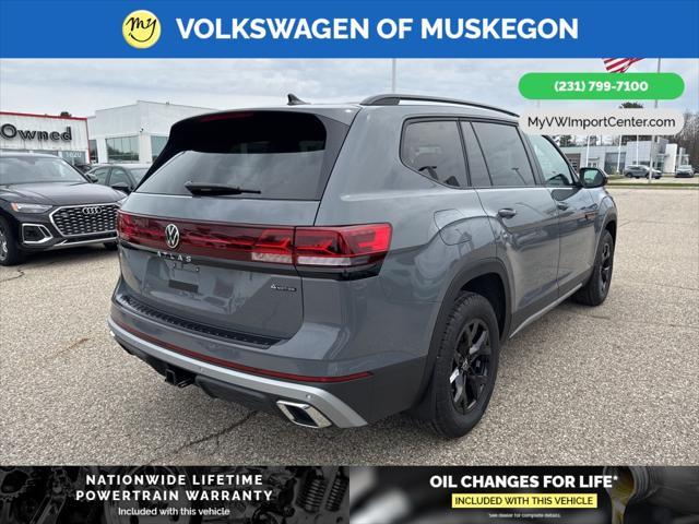 new 2025 Volkswagen Atlas car, priced at $48,866