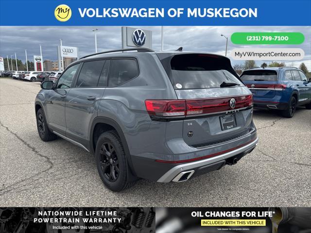 new 2025 Volkswagen Atlas car, priced at $49,866