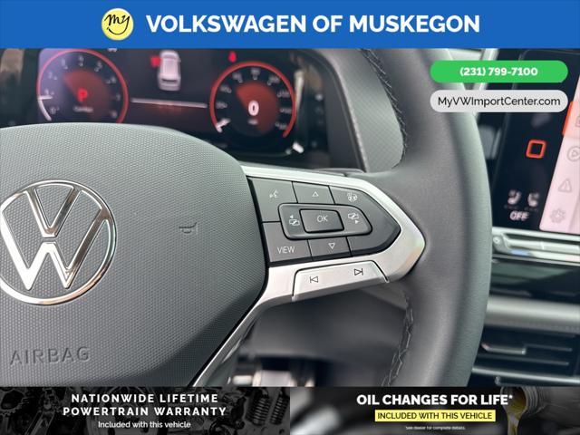 new 2025 Volkswagen Atlas car, priced at $49,866
