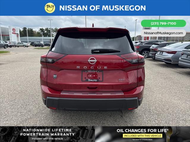 new 2025 Nissan Rogue car, priced at $33,158
