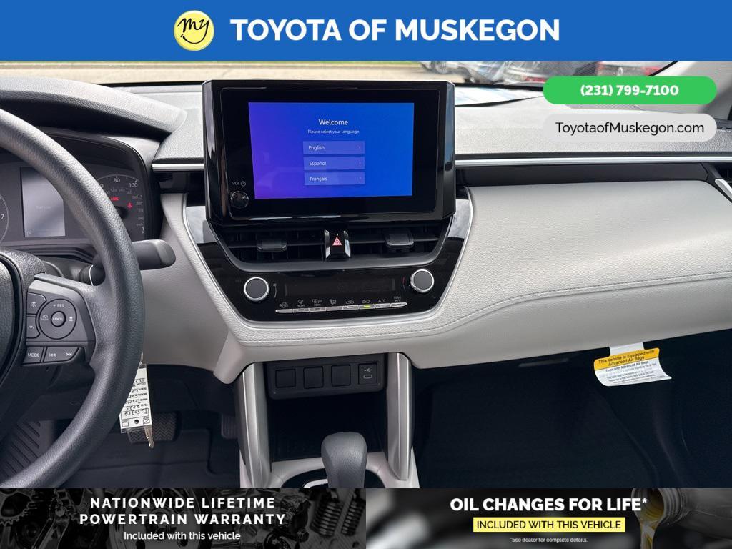 new 2025 Toyota Corolla Cross car, priced at $27,963