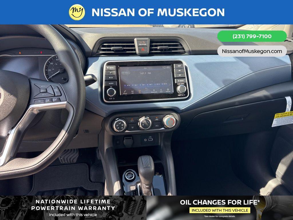 new 2025 Nissan Versa car, priced at $22,050