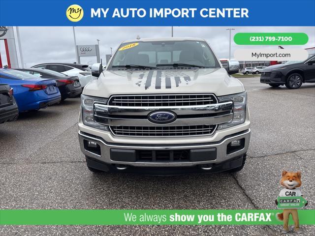 used 2018 Ford F-150 car, priced at $19,413