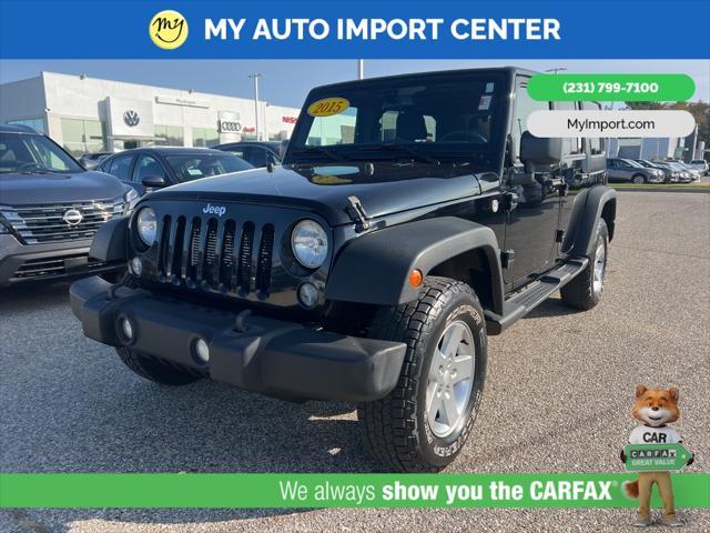 used 2015 Jeep Wrangler Unlimited car, priced at $12,931