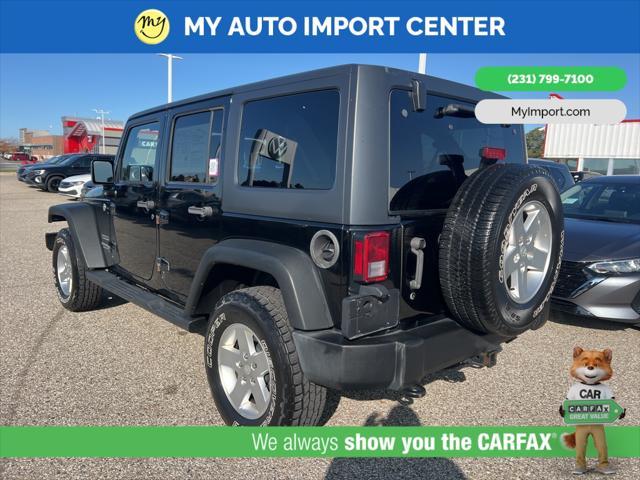 used 2015 Jeep Wrangler Unlimited car, priced at $12,931