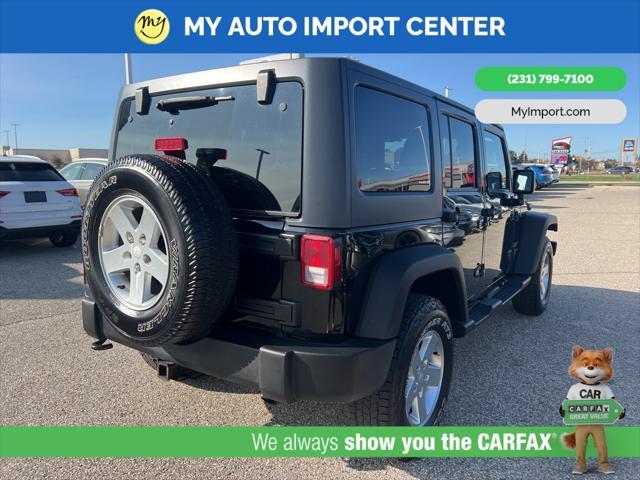 used 2015 Jeep Wrangler Unlimited car, priced at $12,931