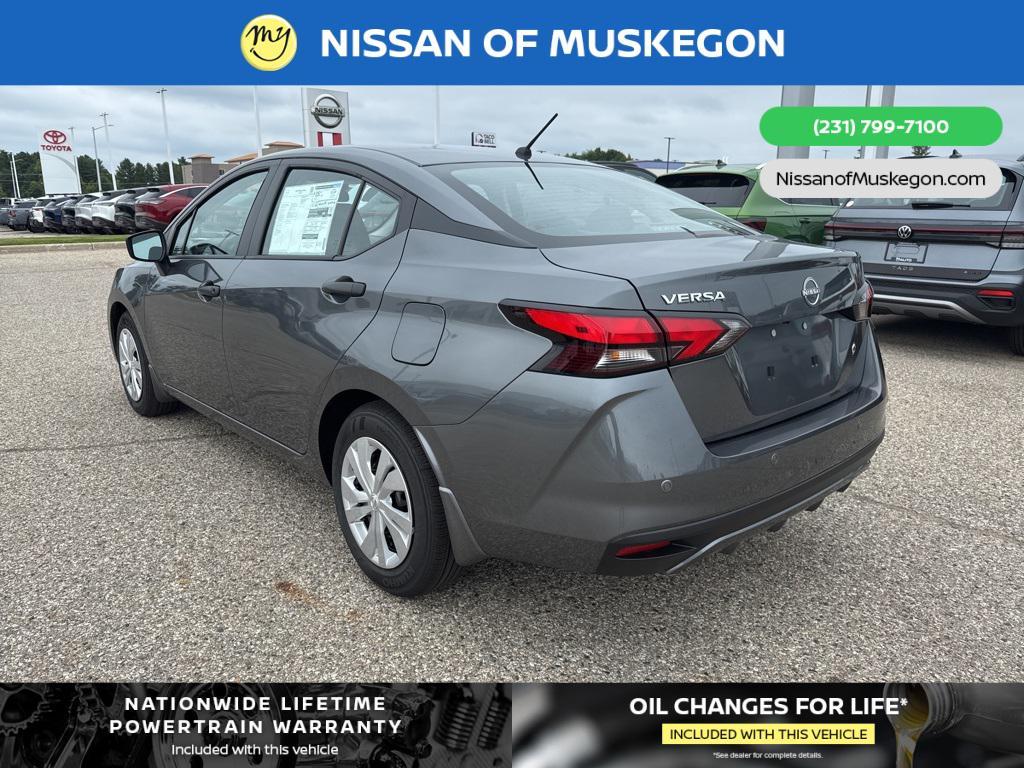 new 2025 Nissan Versa car, priced at $20,695
