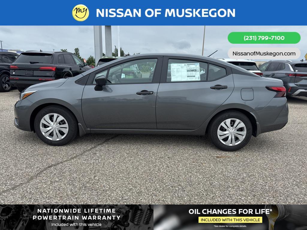 new 2025 Nissan Versa car, priced at $20,695