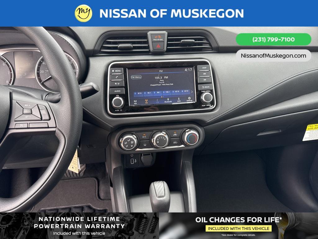 new 2025 Nissan Versa car, priced at $20,695