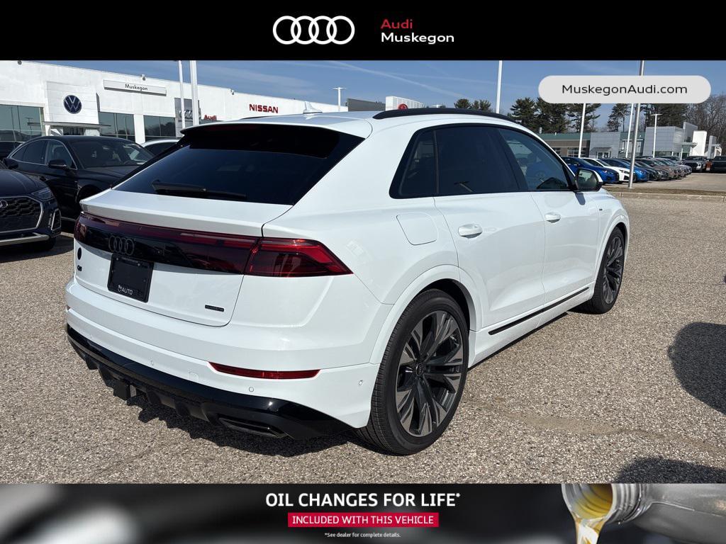 new 2025 Audi Q8 car, priced at $98,760