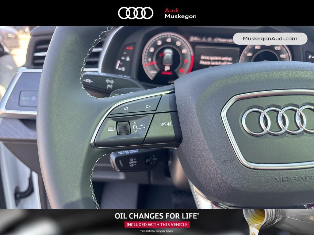 new 2025 Audi Q8 car, priced at $98,760