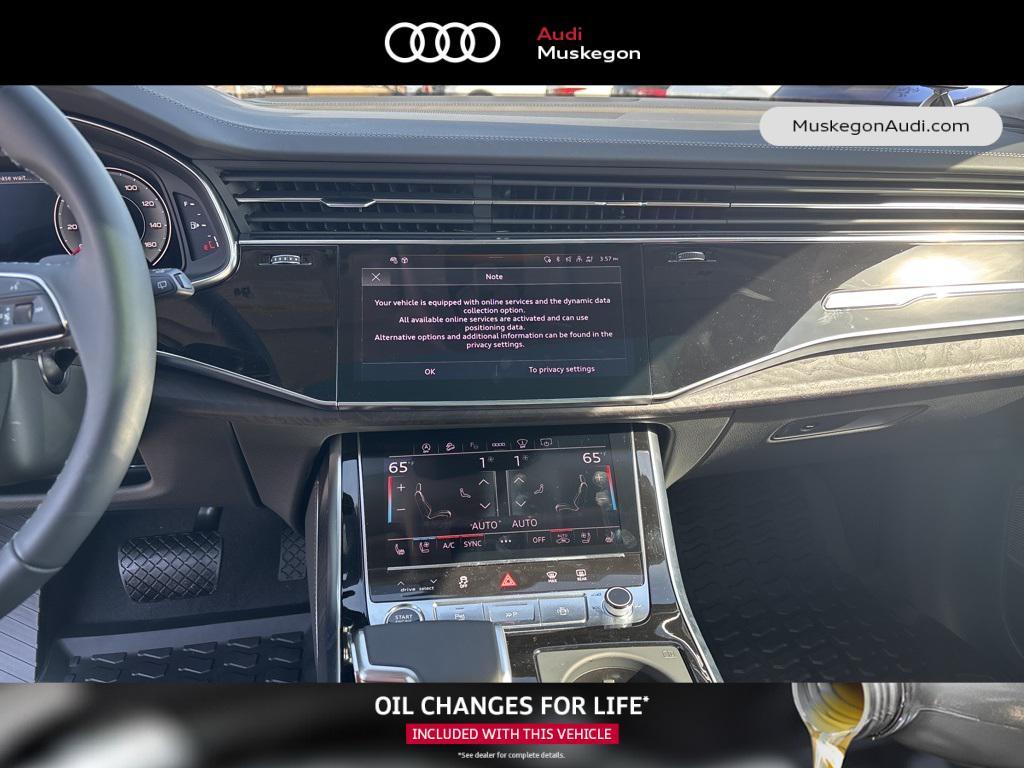new 2025 Audi Q8 car, priced at $98,760