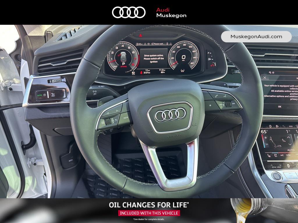 new 2025 Audi Q8 car, priced at $98,760