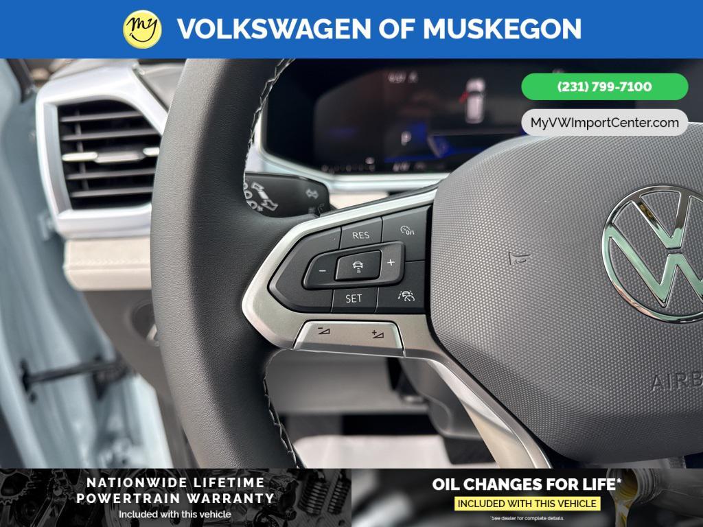 new 2025 Volkswagen Taos car, priced at $33,376