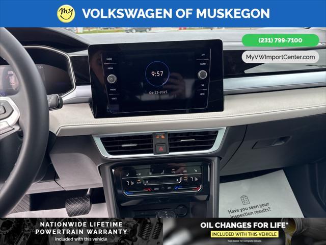 new 2025 Volkswagen Taos car, priced at $33,376