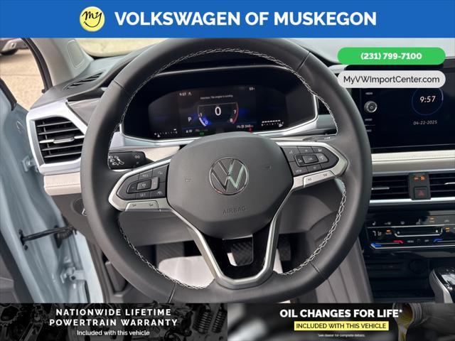 new 2025 Volkswagen Taos car, priced at $33,376