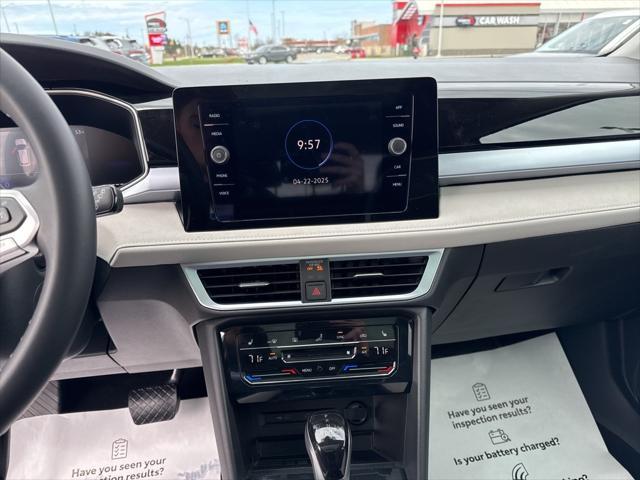 new 2025 Volkswagen Taos car, priced at $31,876