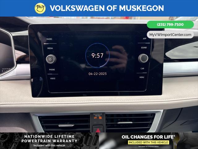 new 2025 Volkswagen Taos car, priced at $33,376