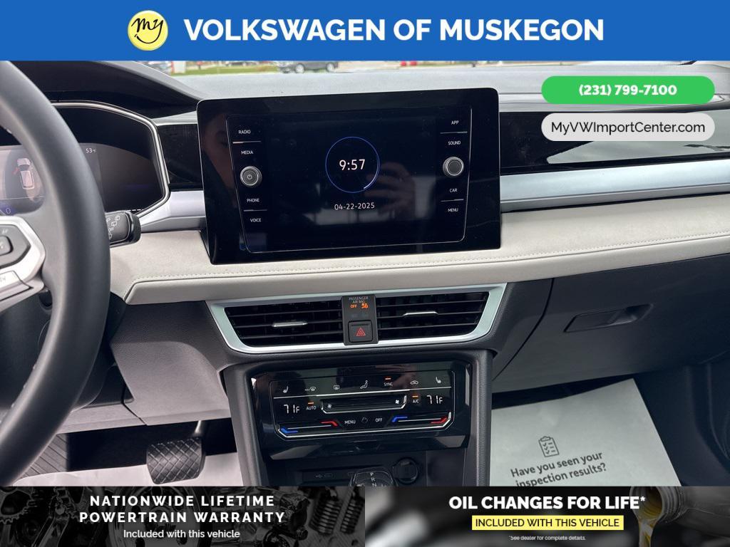 new 2025 Volkswagen Taos car, priced at $33,376