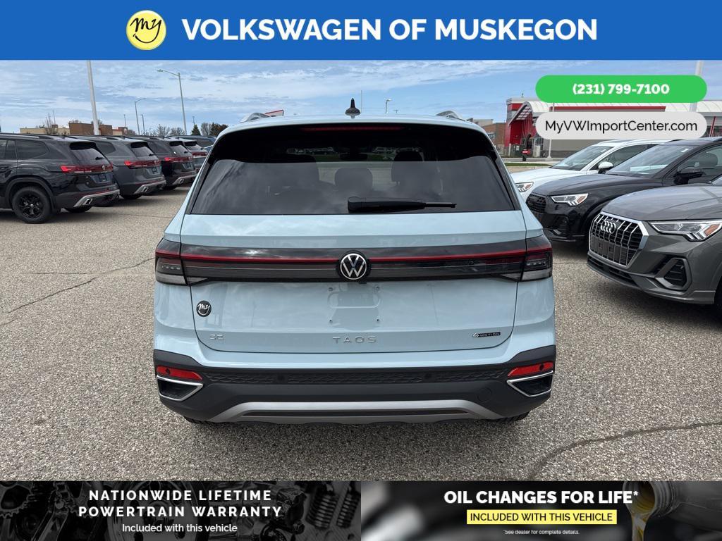 new 2025 Volkswagen Taos car, priced at $33,376