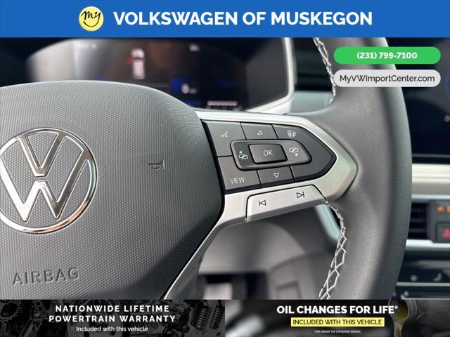 new 2025 Volkswagen Taos car, priced at $33,376