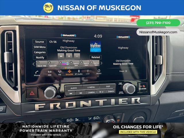 new 2025 Nissan Frontier car, priced at $41,293