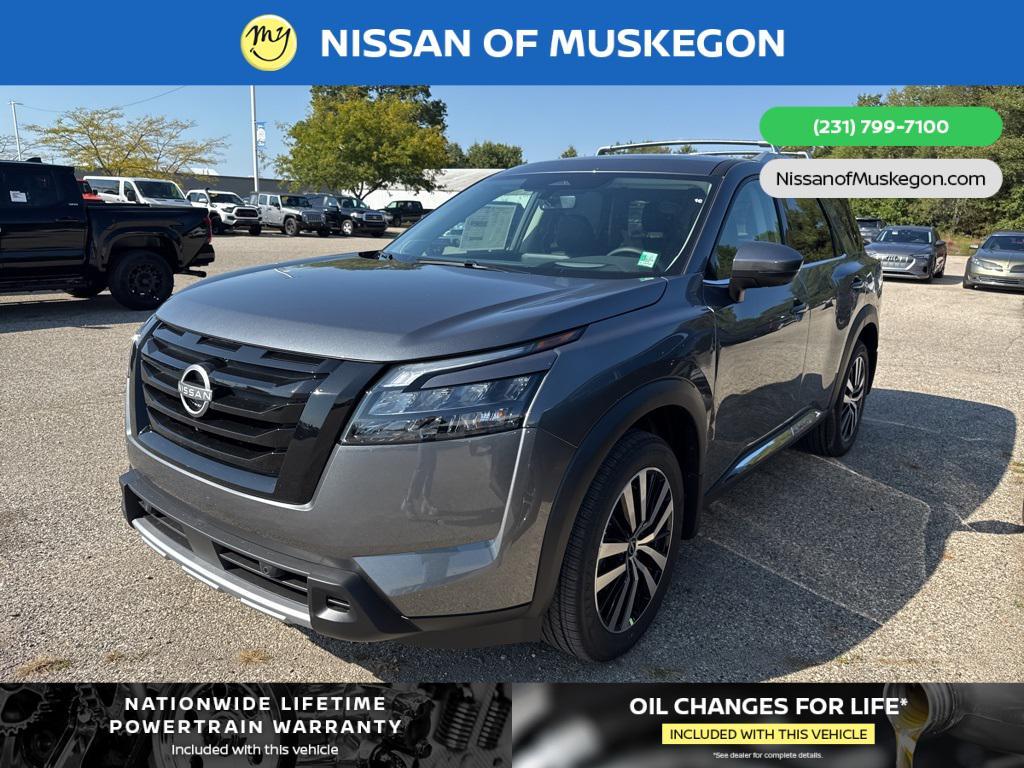 new 2025 Nissan Pathfinder car, priced at $54,635