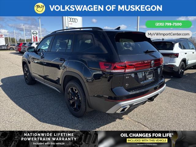 new 2025 Volkswagen Atlas car, priced at $47,716