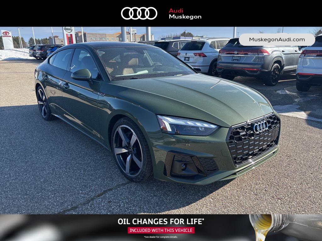 new 2025 Audi A5 Sportback car, priced at $54,490