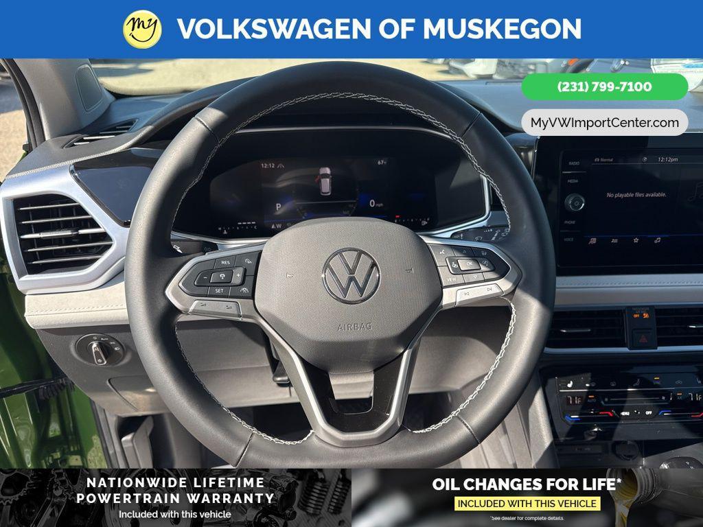 new 2025 Volkswagen Taos car, priced at $31,866