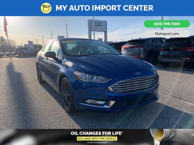 used 2018 Ford Fusion car, priced at $12,661
