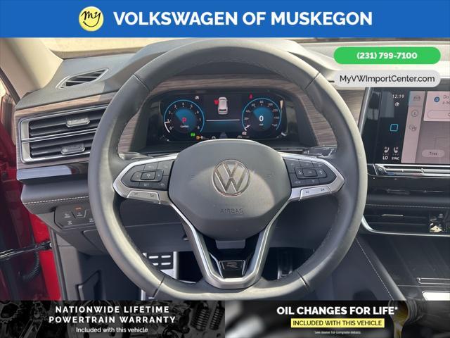 new 2025 Volkswagen Atlas car, priced at $54,091