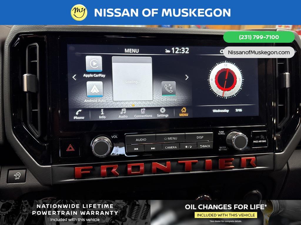 new 2025 Nissan Frontier car, priced at $42,644