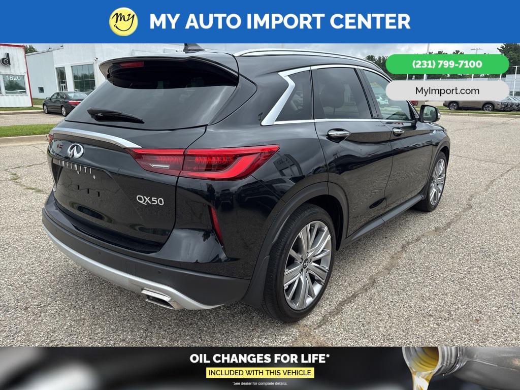 used 2022 INFINITI QX50 car, priced at $32,160