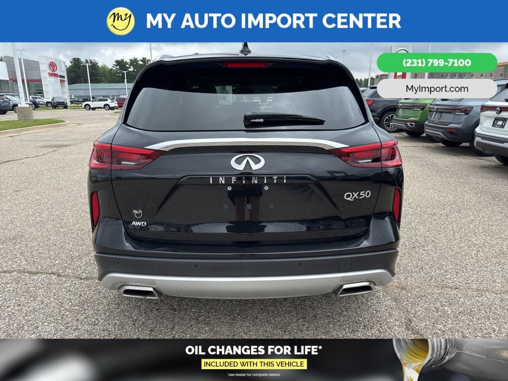 used 2022 INFINITI QX50 car, priced at $32,160
