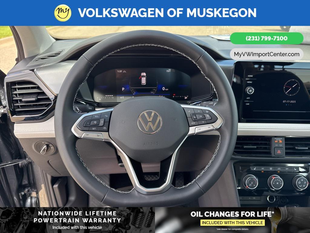 new 2025 Volkswagen Taos car, priced at $28,821