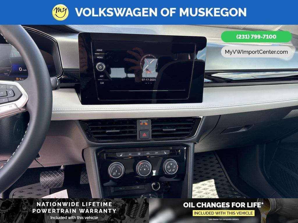 new 2025 Volkswagen Taos car, priced at $28,821