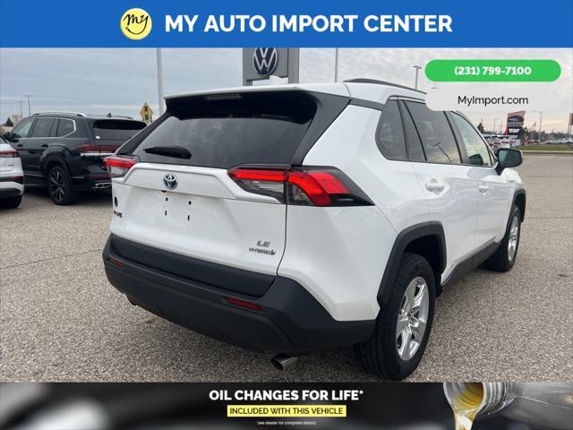 used 2021 Toyota RAV4 Hybrid car, priced at $24,398