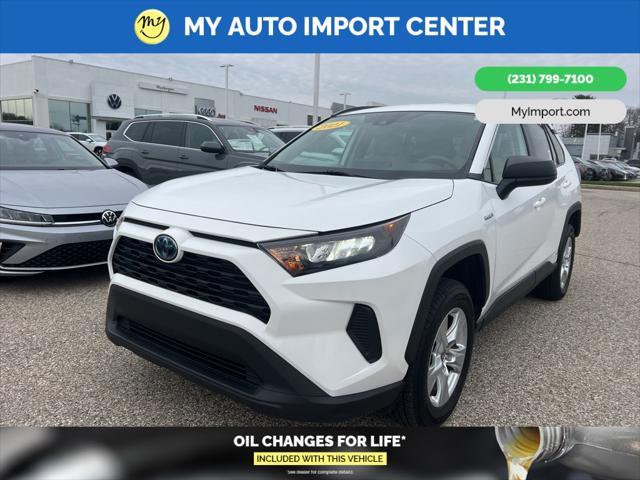 used 2021 Toyota RAV4 Hybrid car, priced at $24,398