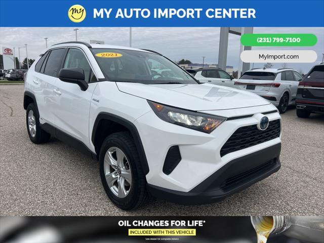 used 2021 Toyota RAV4 Hybrid car, priced at $24,398