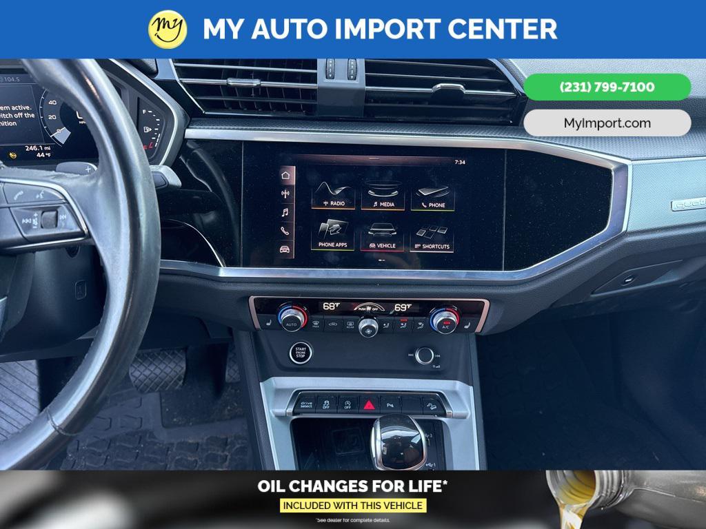 used 2021 Audi Q3 car, priced at $27,460