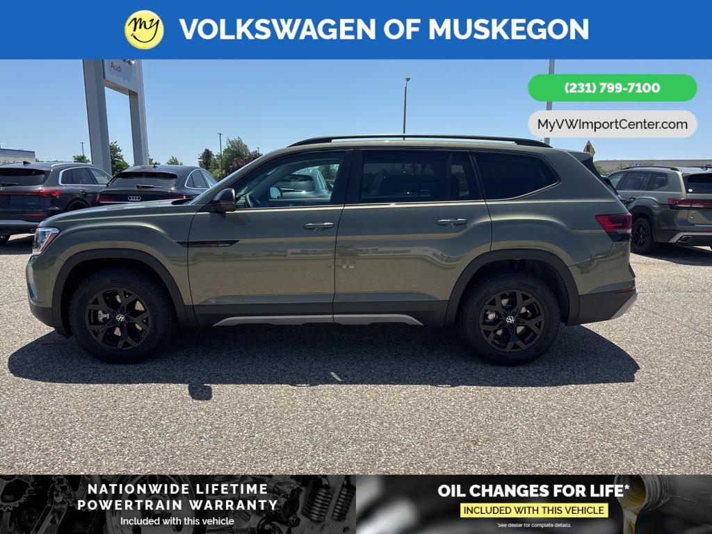 new 2025 Volkswagen Atlas car, priced at $45,400