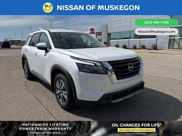 new 2025 Nissan Pathfinder car, priced at $45,094