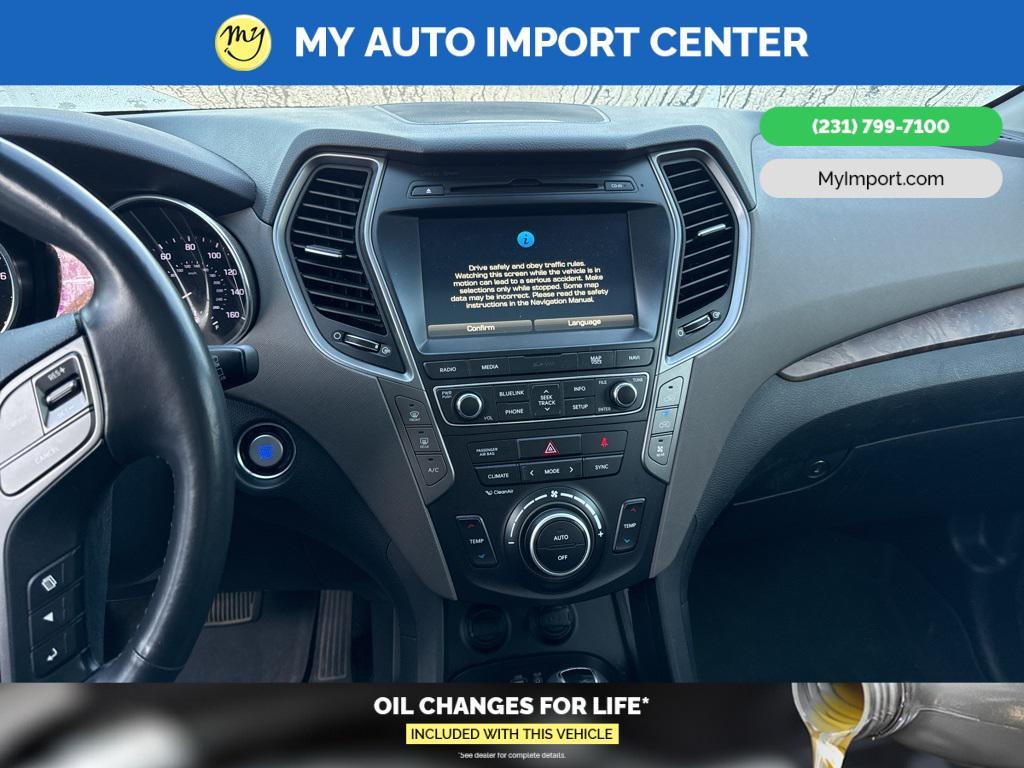 used 2017 Hyundai Santa Fe car, priced at $15,515