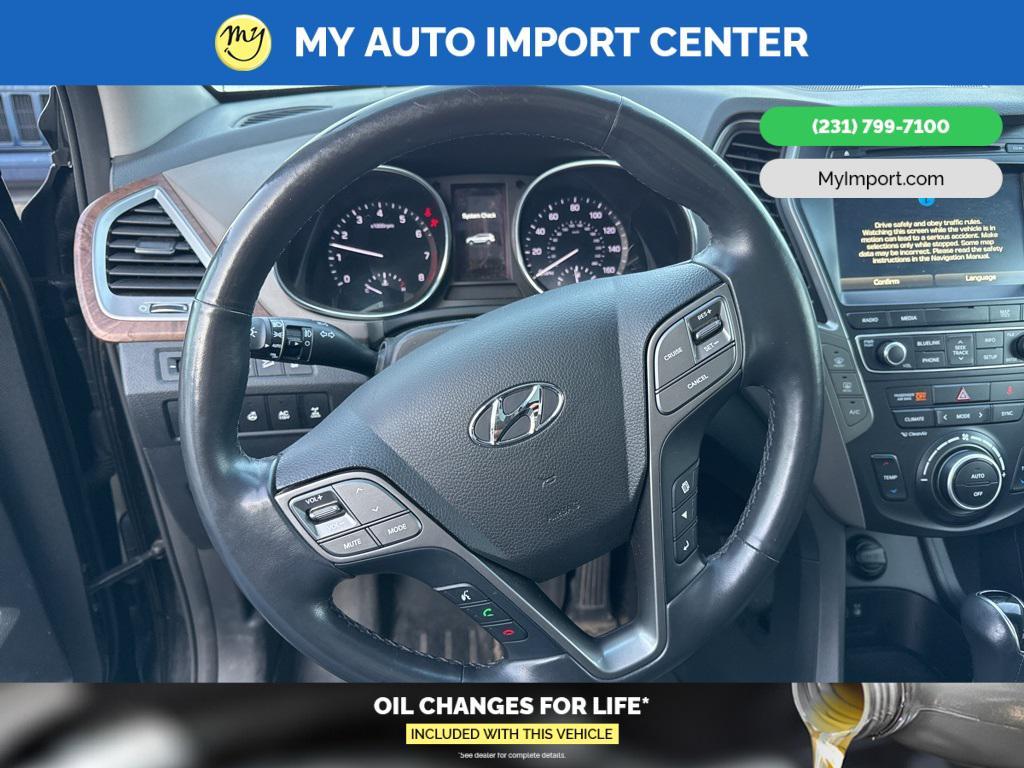 used 2017 Hyundai Santa Fe car, priced at $15,515