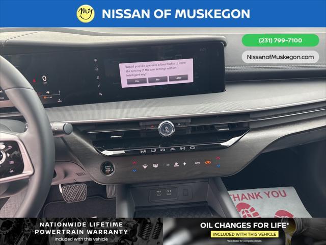 new 2025 Nissan Murano car, priced at $45,375