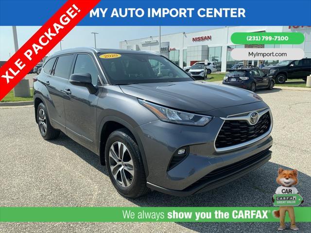 used 2020 Toyota Highlander car, priced at $28,890